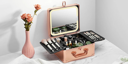 Qislee Blog Makeup Organizer helps with routine