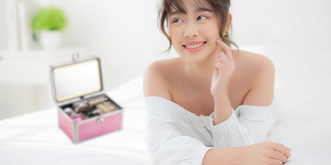 Mindful Beauty Starts with a Makeup Case with Lighted Mirror
